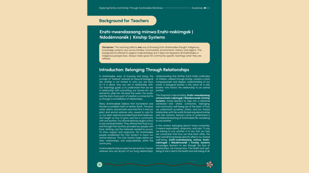 Anishinaabe Kinship Systems preview